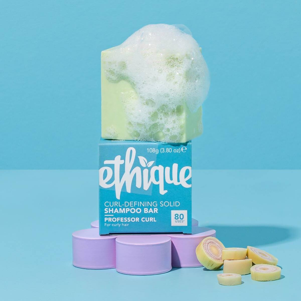 Ethique Professor Curl Solid Shampoo Bar