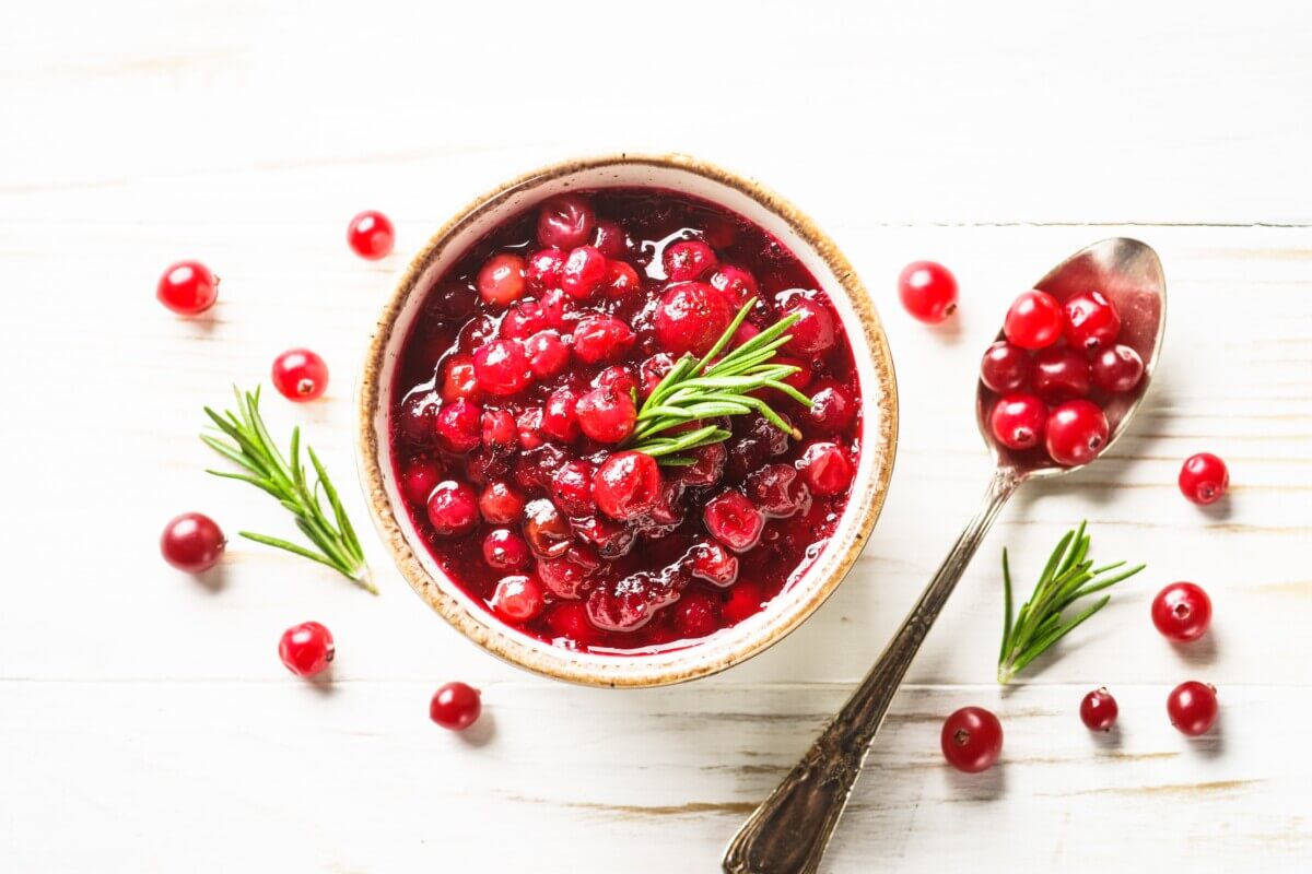 Cranberry sauce