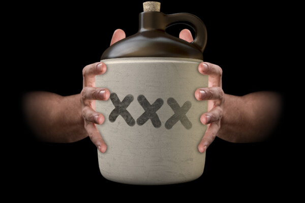 Moonshine jug