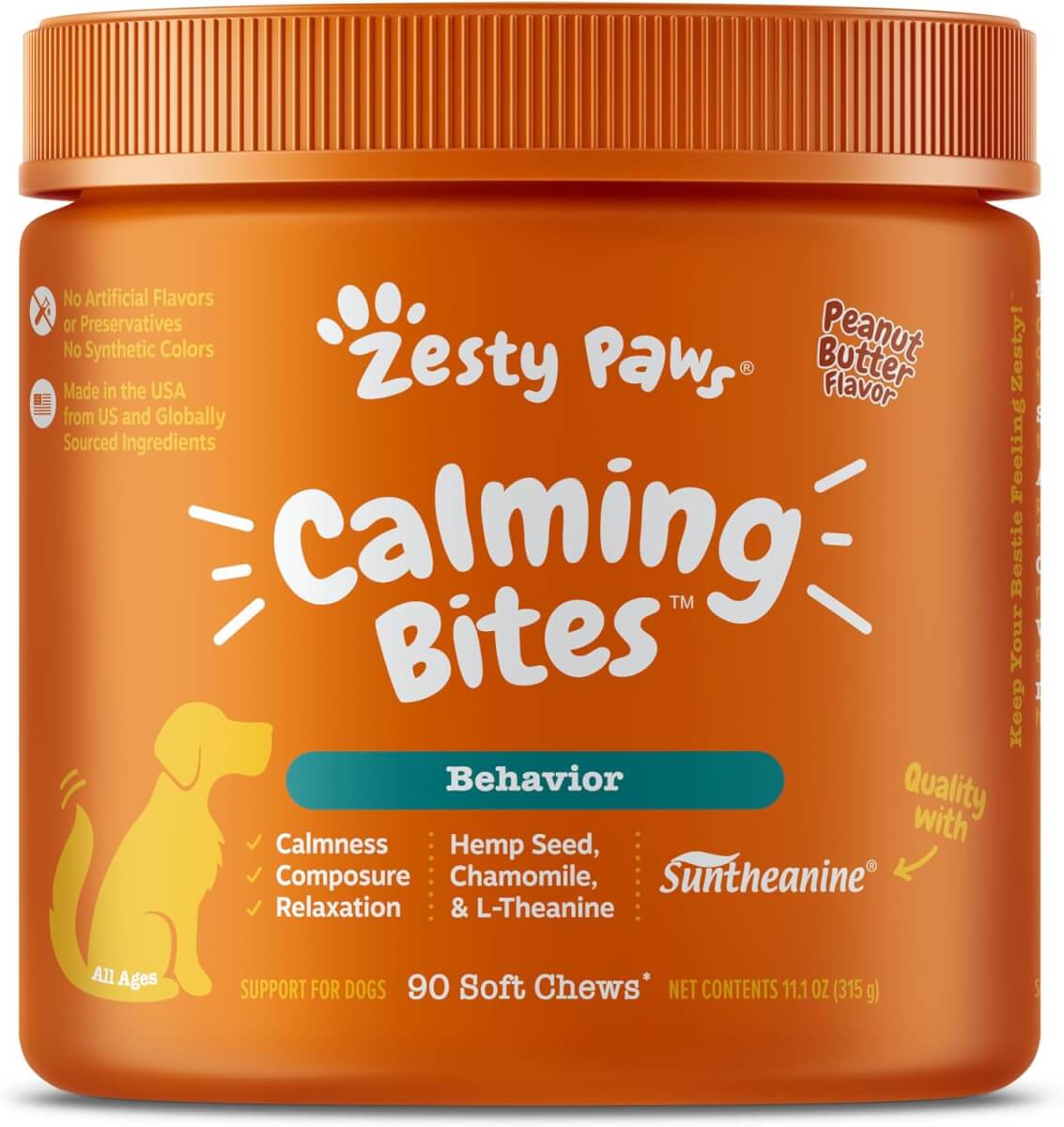 Zesty Paws Calming Bites