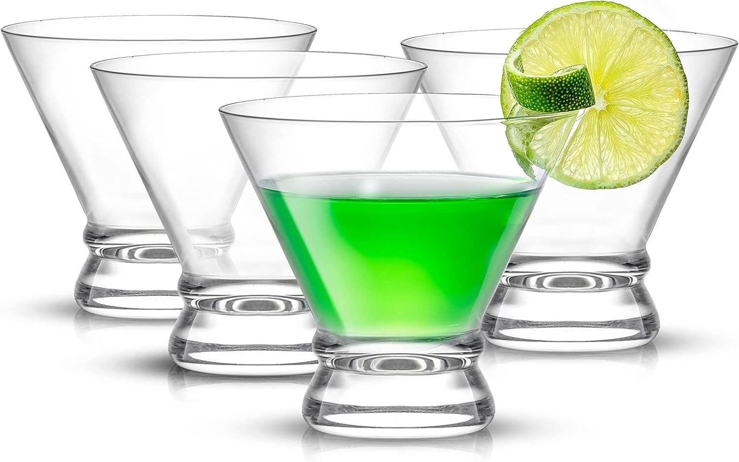 JoyJolt Afina Martini Glasses