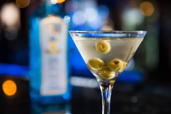 Dirty martini