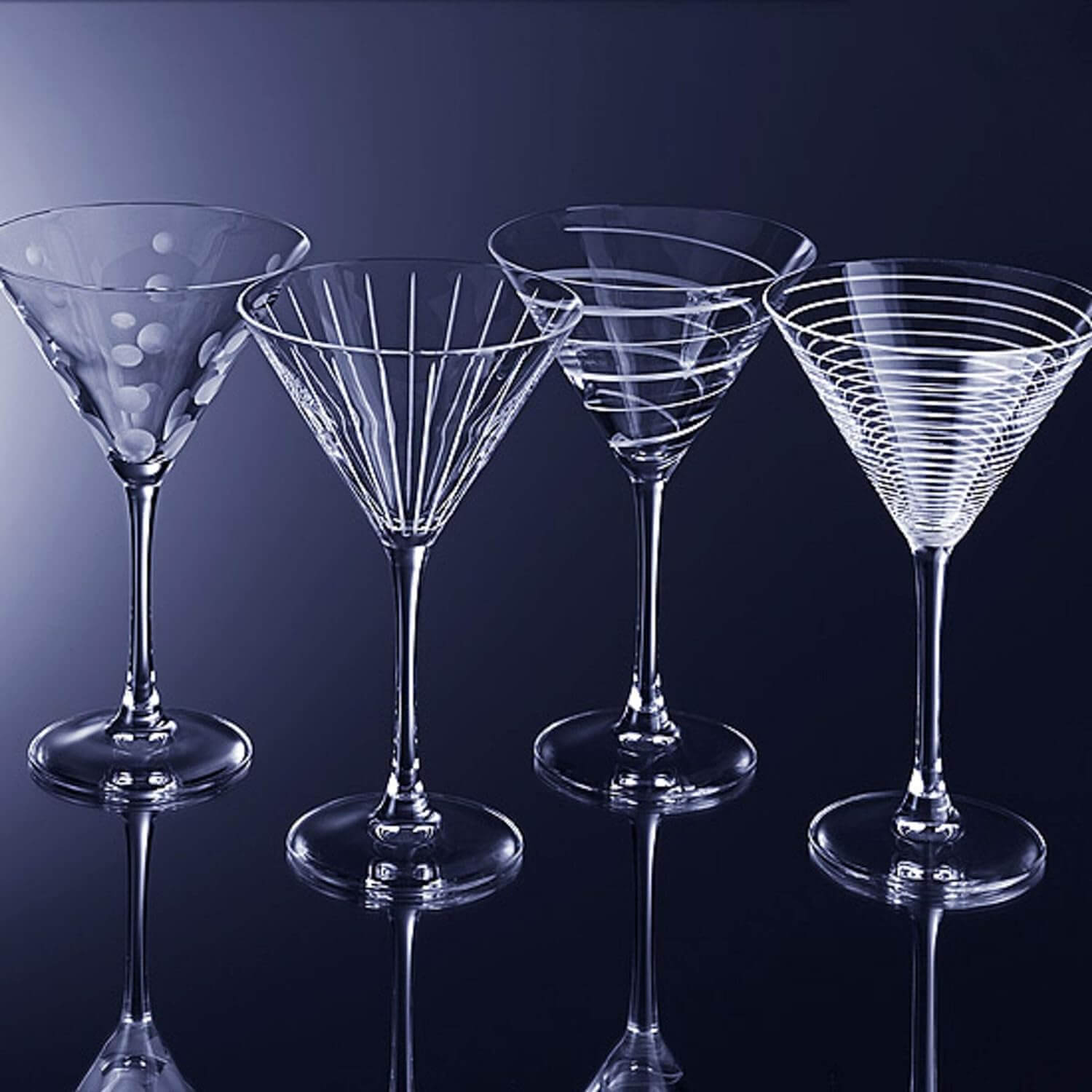 Mikasa Cheers Martini Glasses