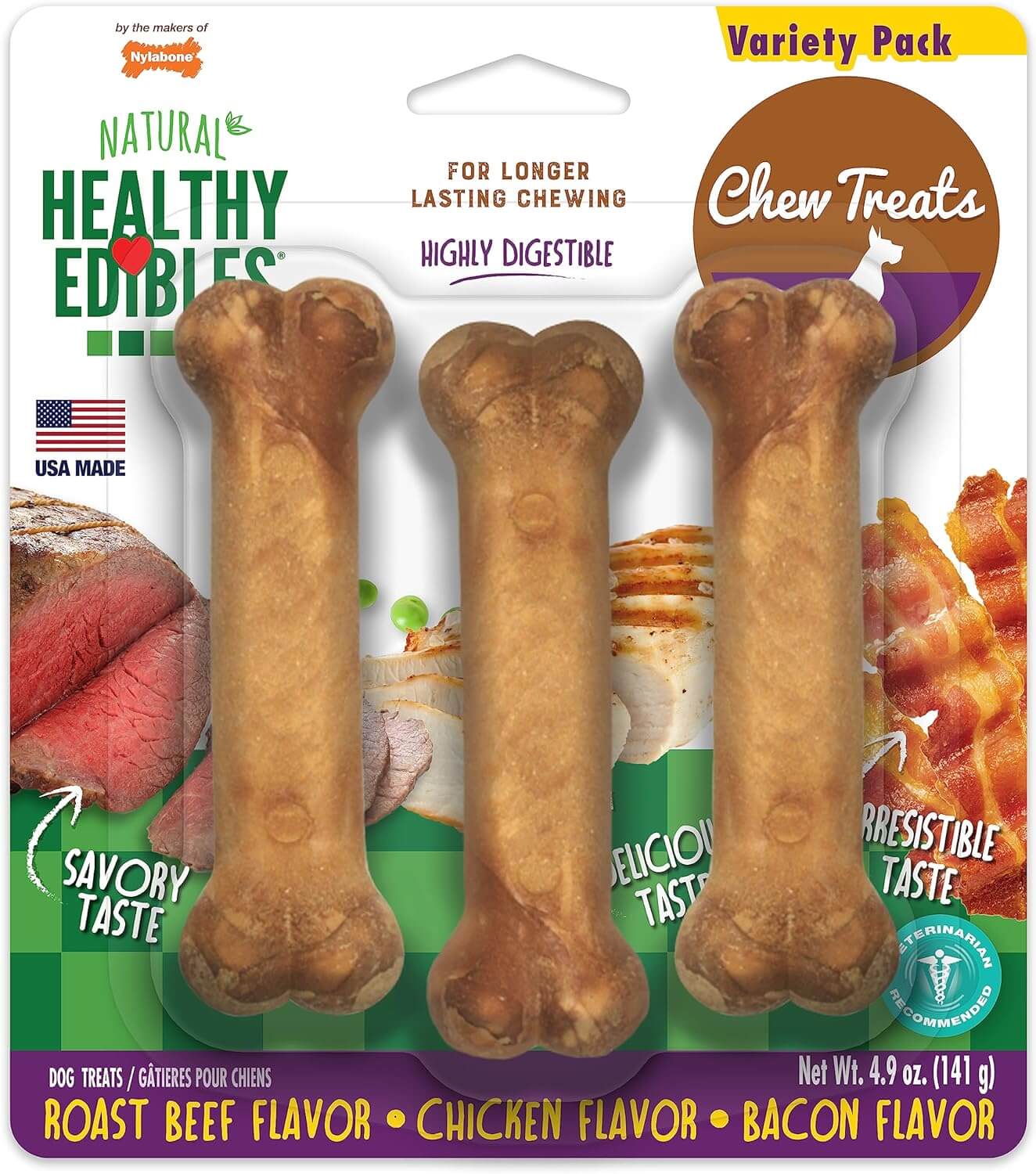 Nylabone Healthy Edibles Puppy Natural Chew Treats