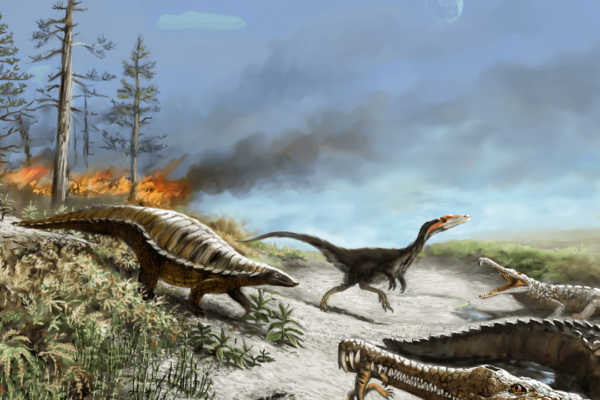 Reconstruction of a Late Triassic ecosystem from Ghost Ranch, New Mexico