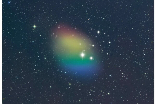Galaxy with no visible stars