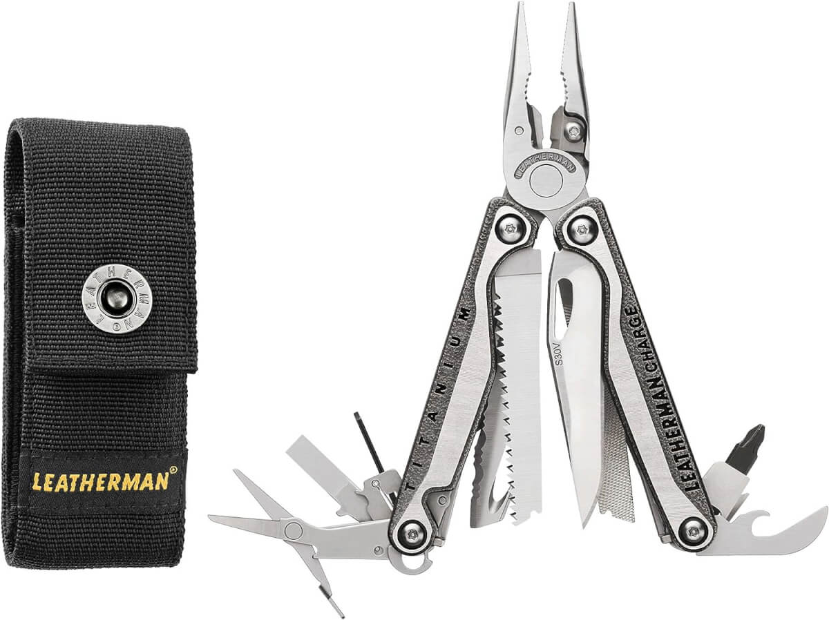 LEATHERMAN, Charge Plus TTi Titanium Multitool