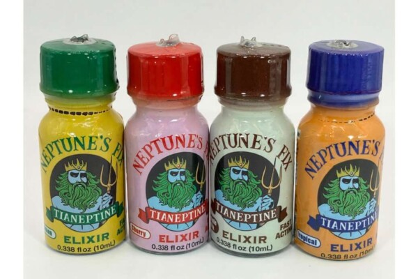 Neptune’s Fix, a tianeptine-containing “Elixir” as it’s labeled, is one of the most common of these products.