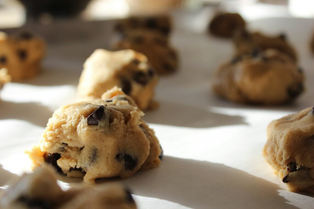 Chocolate chip cookie dough