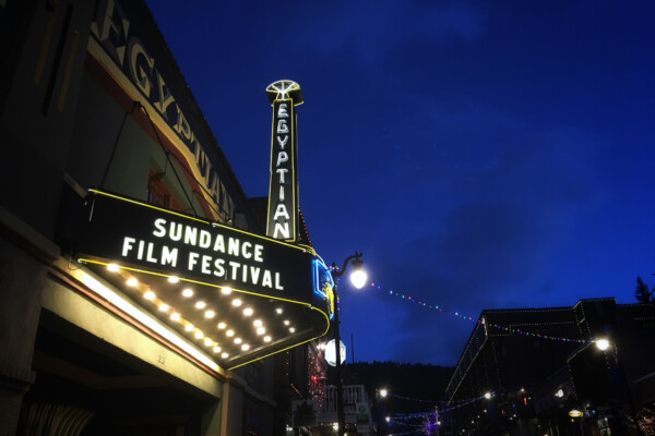 One of the theaters involved with The Sundance Film Festival, The Egyptian Theater