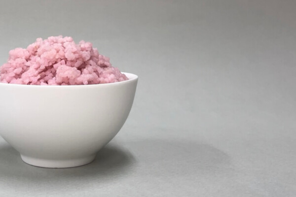 Growing animal muscle and fat cells inside rice grains