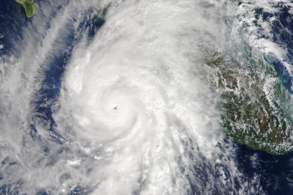 Hurricane Patricia over the eastern Pacific Ocean