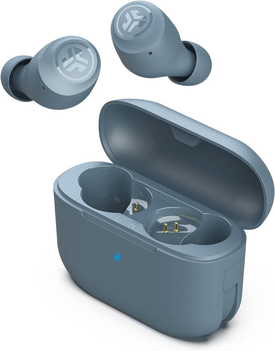 JLab Go Air Pop True Wireless Bluetooth Earbuds + Charging Case