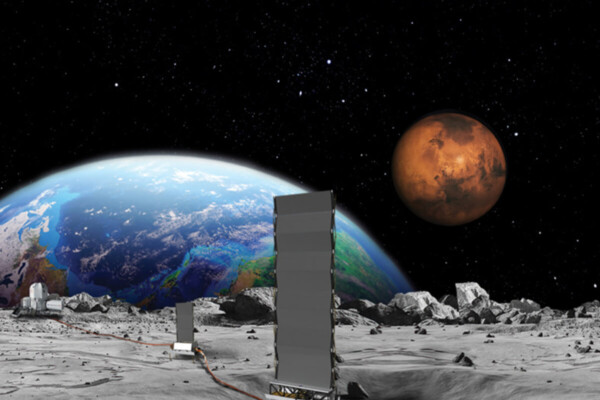 A concept image of NASA’s Fission Surface Power Project