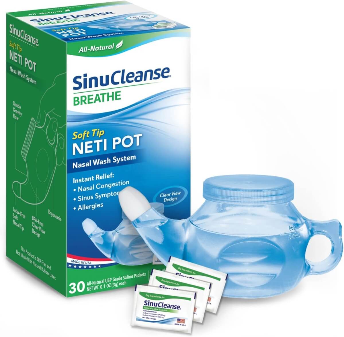 Sinucleanse Soft Tip Neti Pot