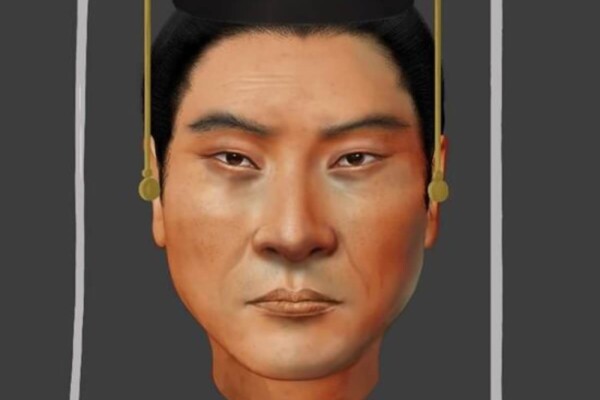 The facial reconstruction of Emperor Wu who was ethnically Xianbei