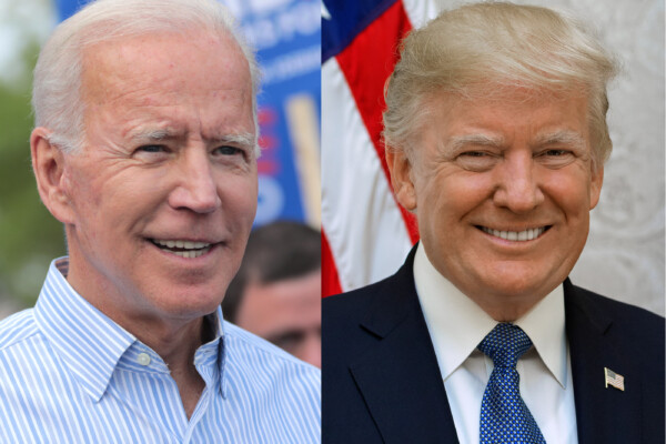 Joe Biden and Donald Trump