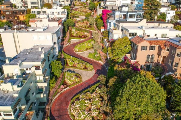 Lombard Street in San Francisco
