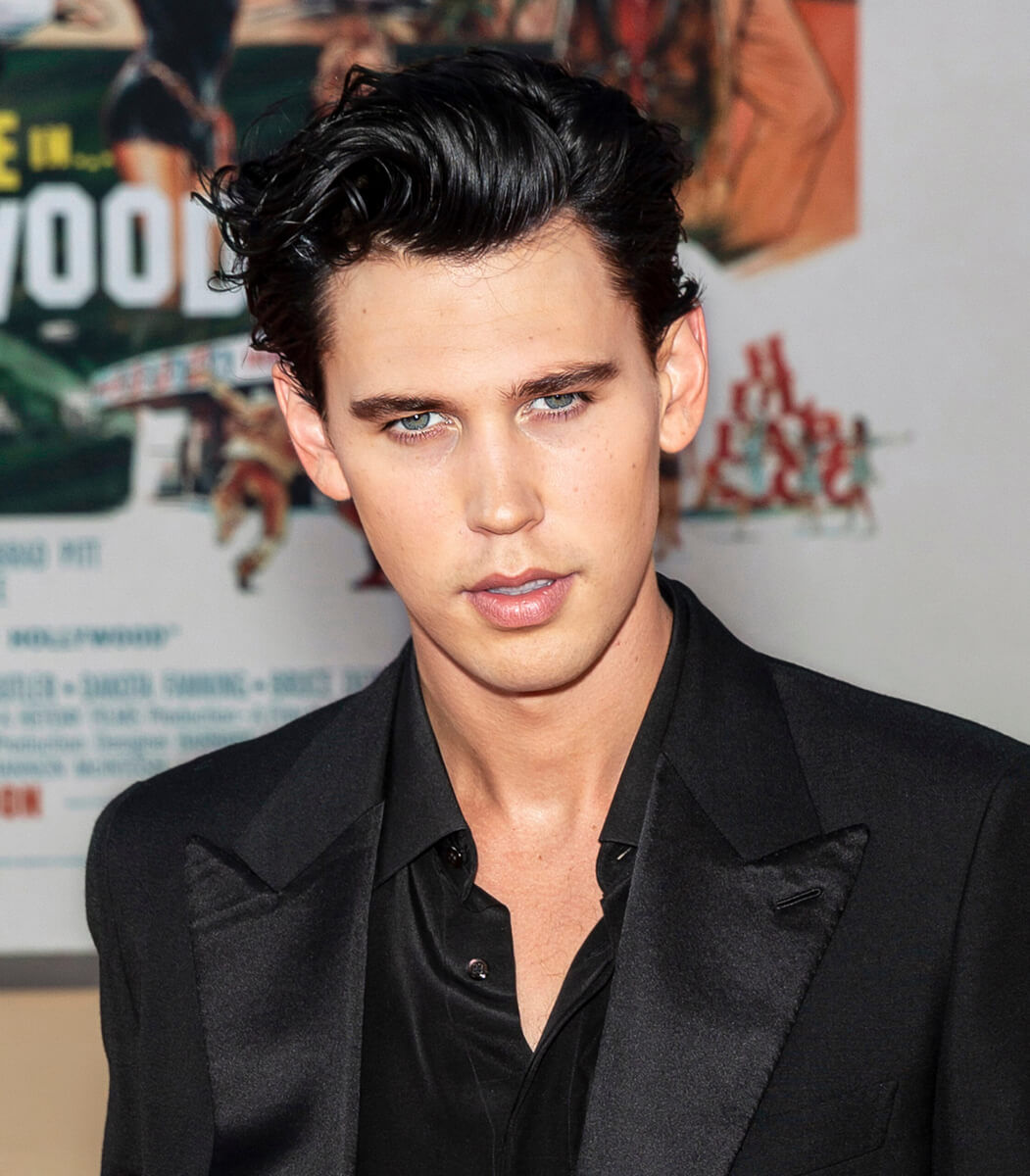 Austin Butler at the Los Angeles premiere of "Once Upon a Time in Hollywood" 2019