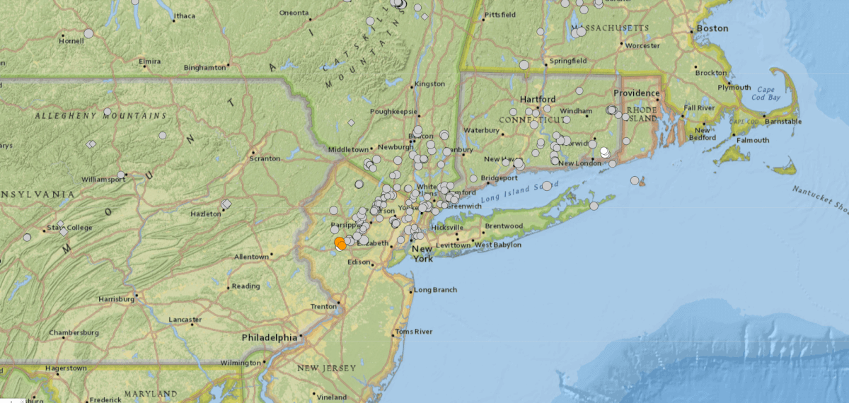 NJ Earthquake