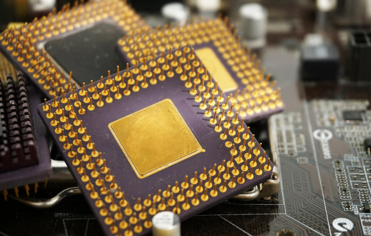 Gold Computer Components Amazing process extracts high-purity gold with unparalleled efficiency ...