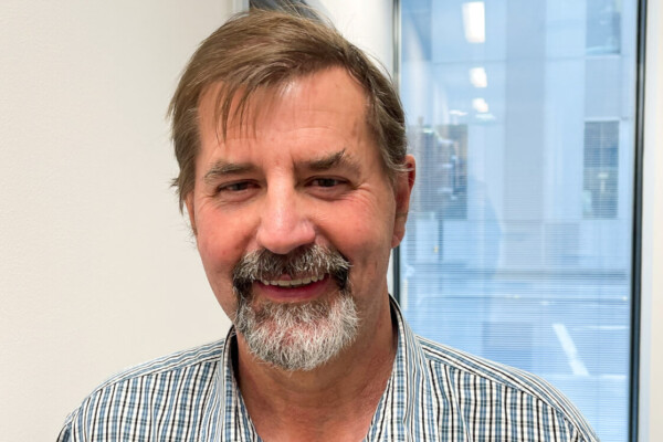 Grandad becomes first person to be given tablets that could stop him going blind