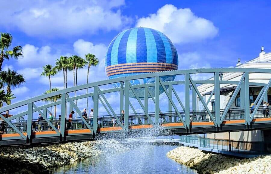 water fountain near green and blue dome building under blue sky during daytime