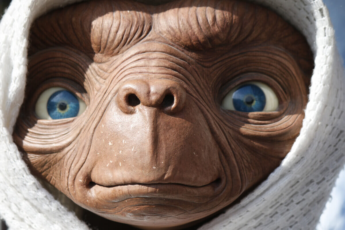E.T. close up