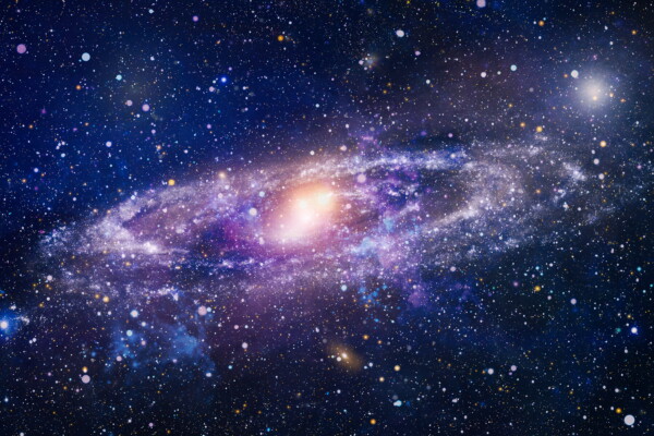 Planets, stars, and galaxies in outer space