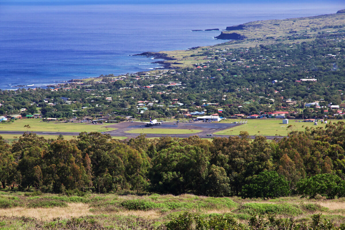 Today, about 8,000 people inhabit Easter Island, or Rapa Nui.