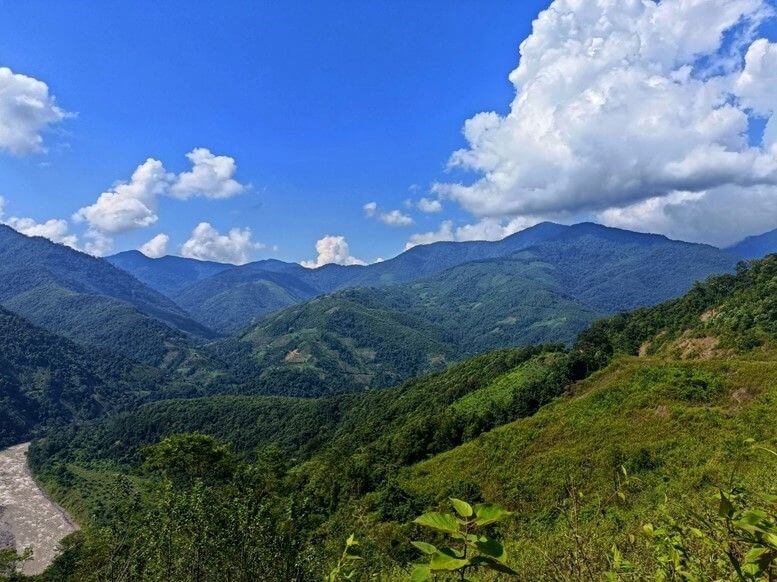 A view of Siang Valley. 