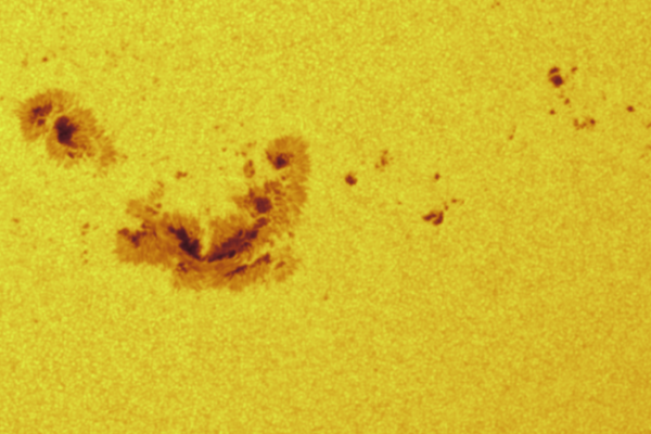 Big sunspot in 'white light'