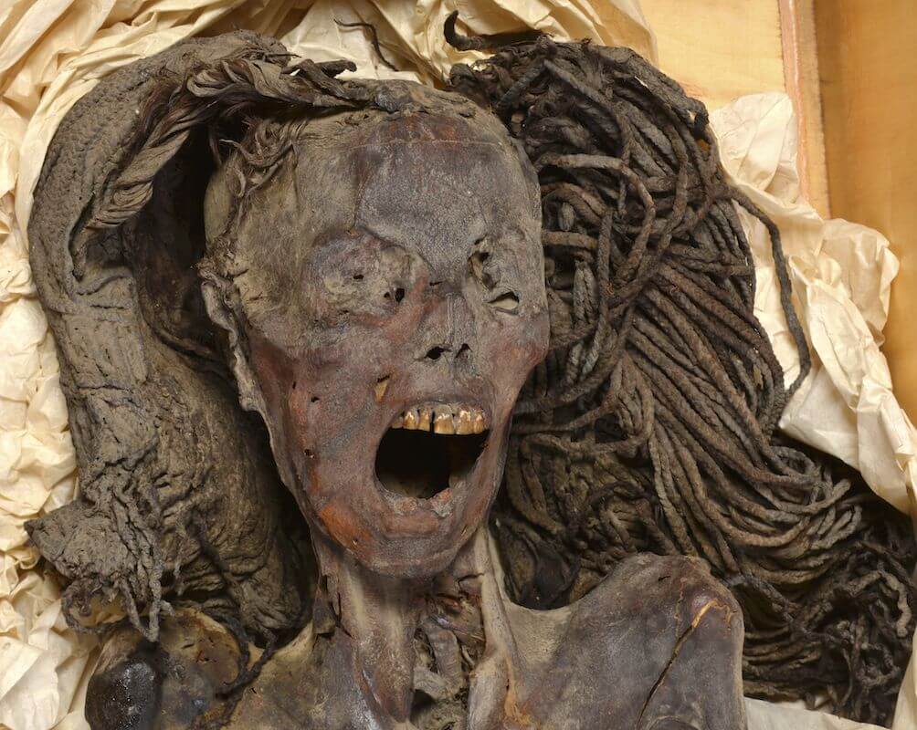The Screaming Woman Mummy