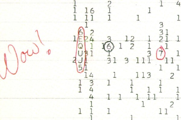 The "Wow!" signal was originally captured in 1977 by the Ohio State University’s Big Ear radio telescope