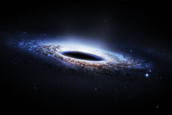 Black hole in at center of a galaxy