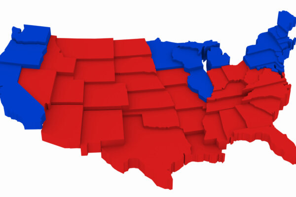USA map Presidential Elections
