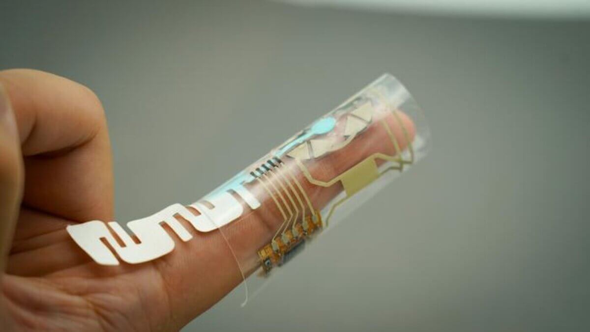 fingertip sweat sensor