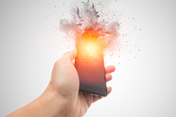 smartphone explosion