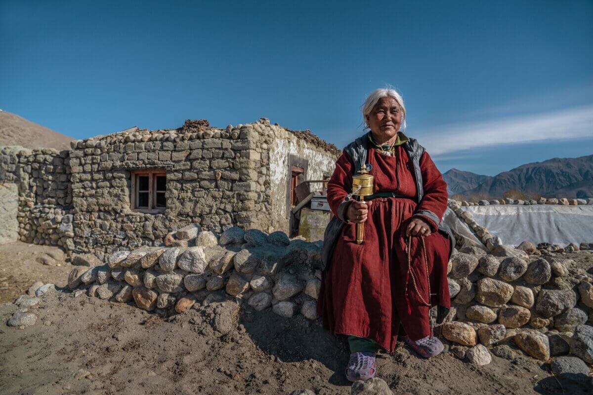 Tibetan woman