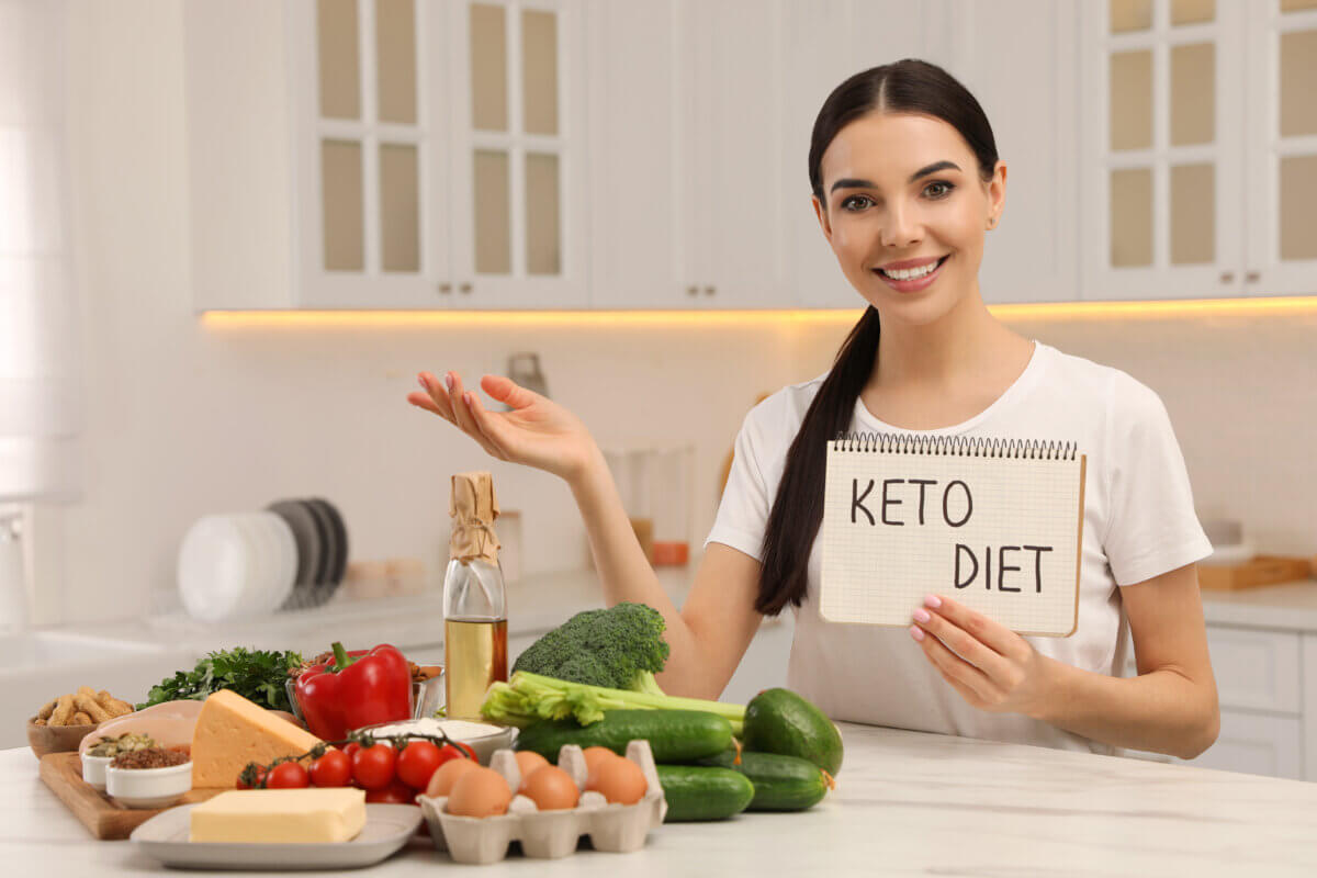 woman keto diet