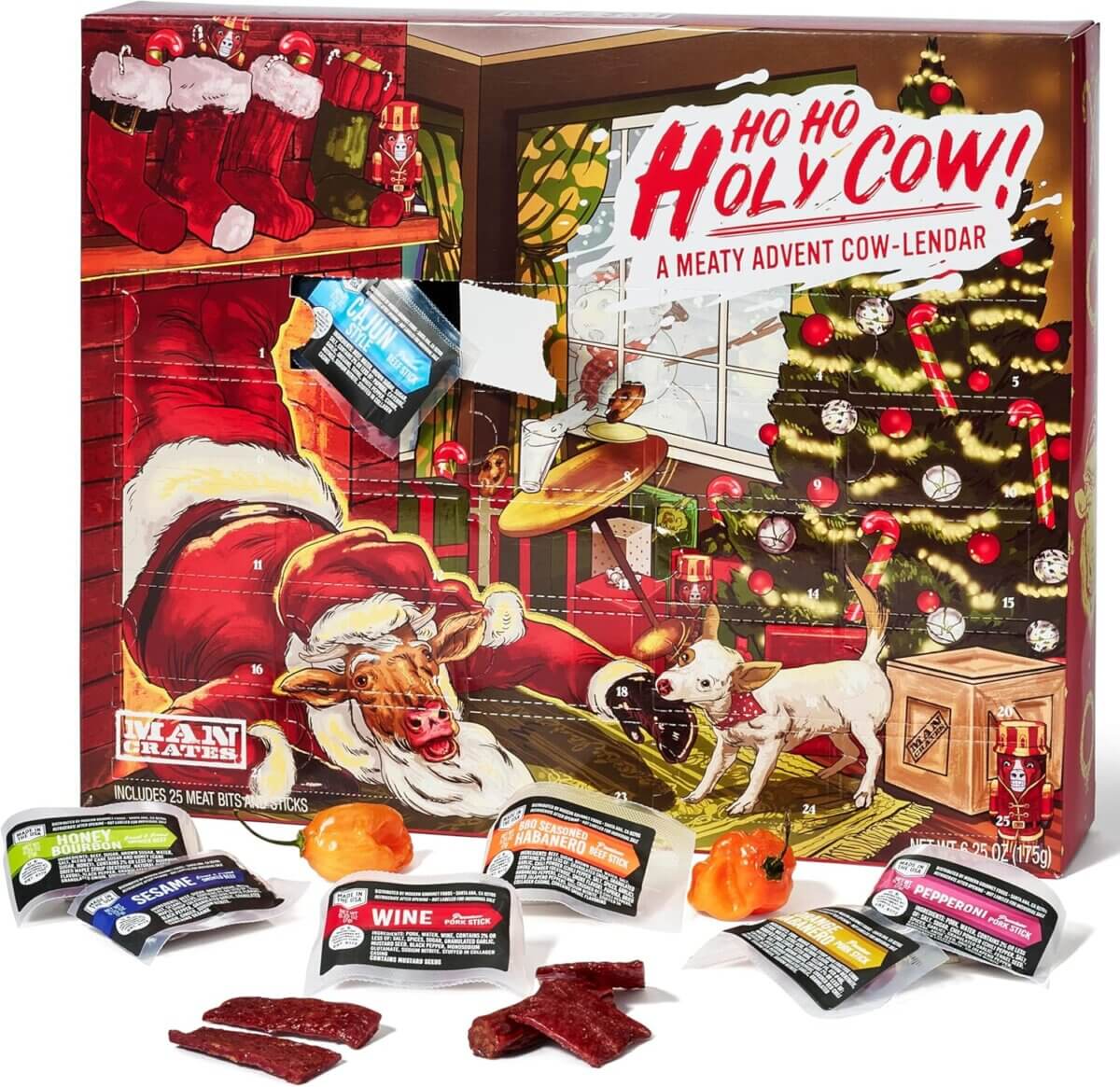 Man Crates Jerky Advent Calendar