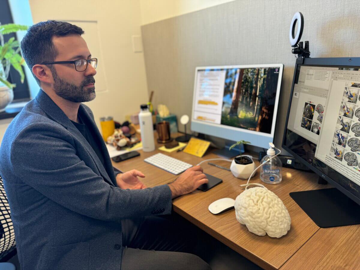 Senior author Rodrigo Braga