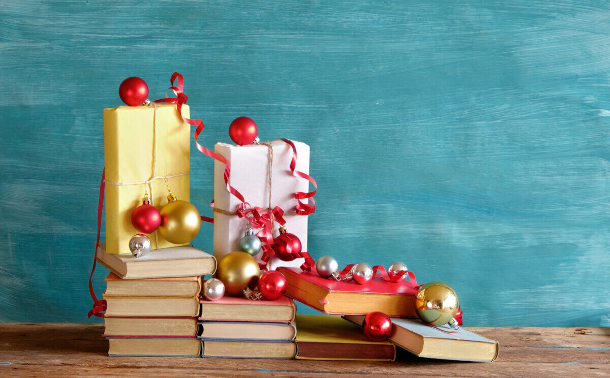 books as Christmas gifts