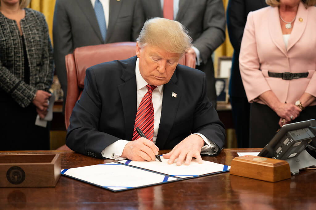 President Trump signs legislation