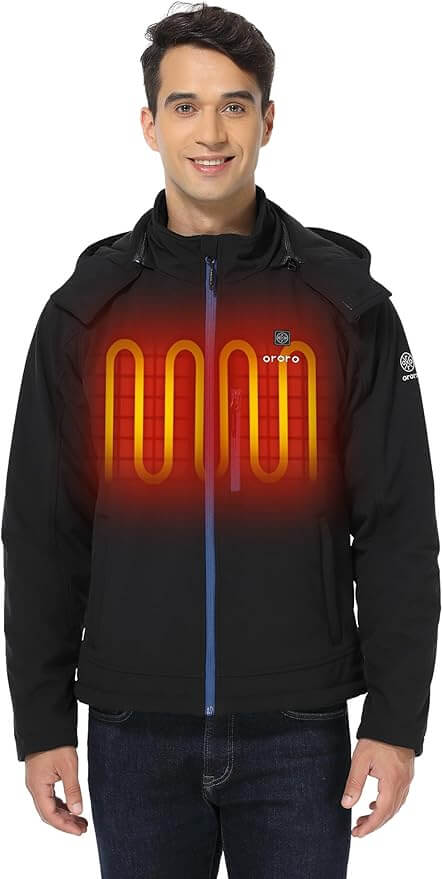 Ororo Soft Shell Heated Jacket
