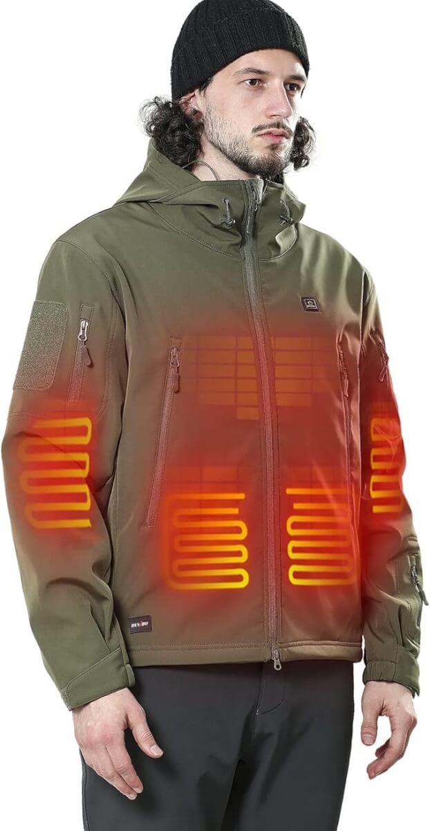 DEWBU Soft Shell Coat
