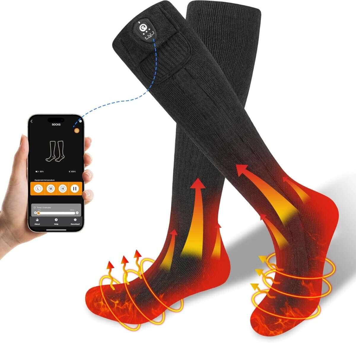 Savior Heat Heated Socks