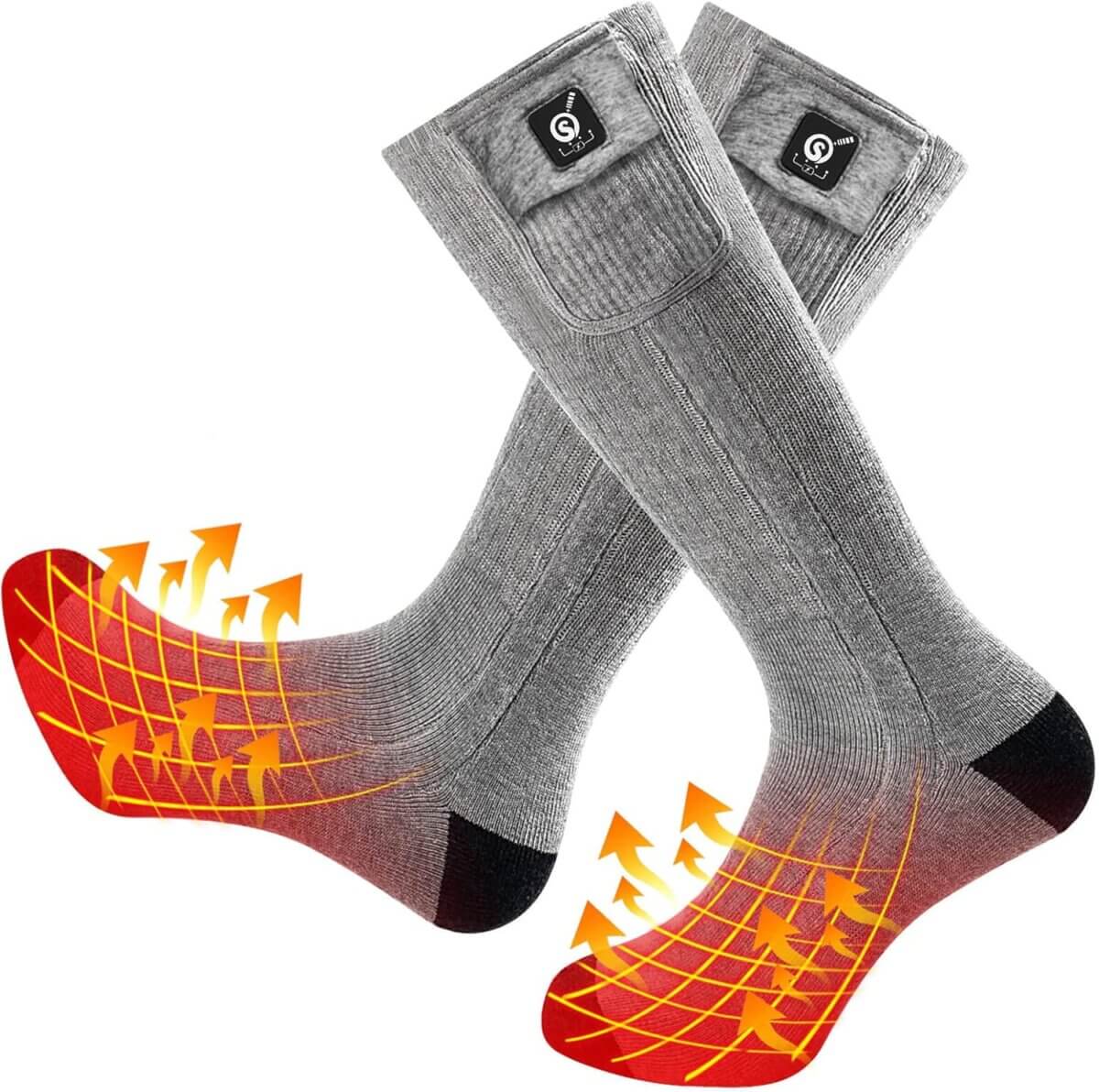 Snow Deer Rechargeable Electric Socks