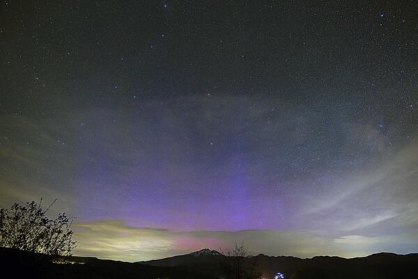 blue aurora