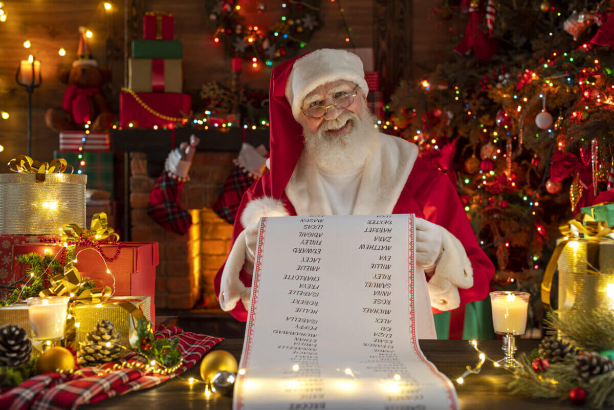 Santa Claus Nice List